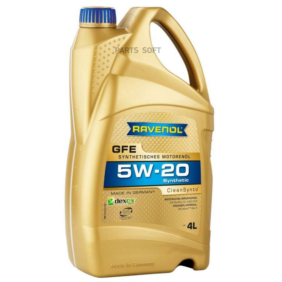 RAVENOL 4014835857841 Масо моторное GFE SAE 5W-20 (4)