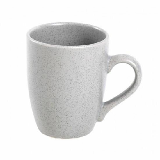 фото Кружка керамическая 350 мл 11 см Серый мрамор Alfa Keramika