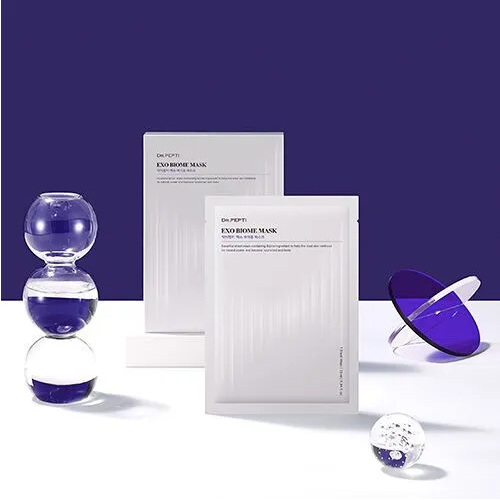 Восстанавливающая маска для лица Exo BIOME Mask Dr. Pepti+ 28ml х 5шт
