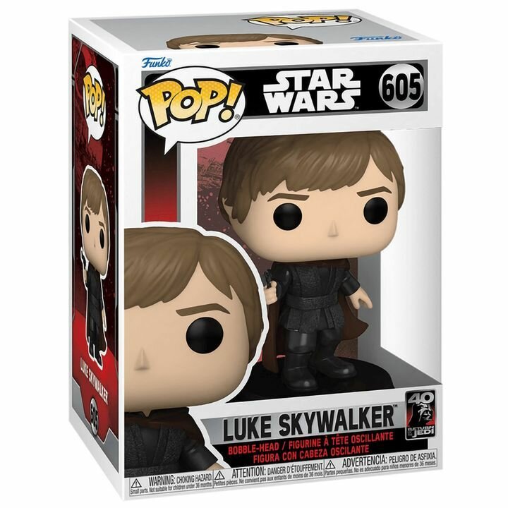 Фигурка Funko POP! Bobble Star Wars Ep 6 RotJ 40th Luke Skywalker (605)