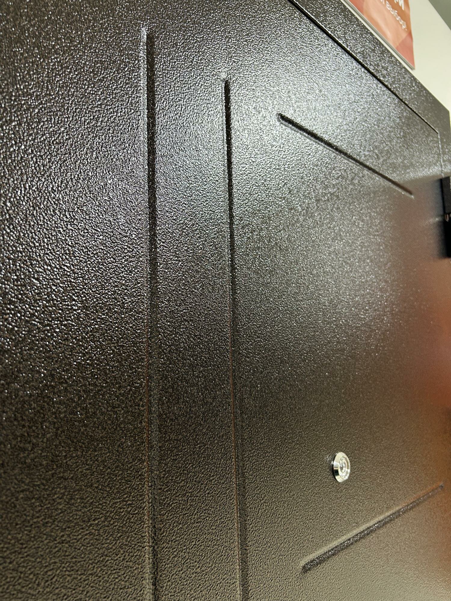 Дверь входная металлическая "Дельта" 960*2050 мм (правая) - фотография № 4
