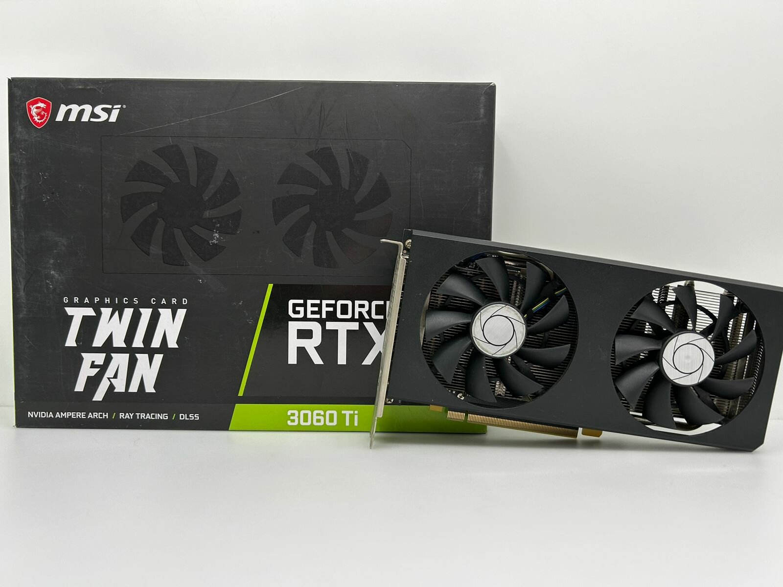 Видеокарта 8.0 Гб MSI GeForce RTX 3060 TI TWIN FAN