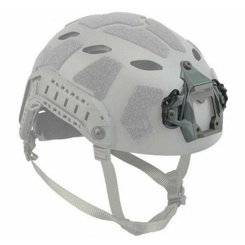 Крепление на шлем для прибора ночного видения или экшн камеры (шрауд) \ серый
