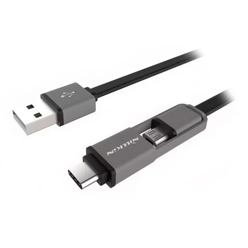 Кабель Nillkin PLUS MicroUSBType-С (Black)