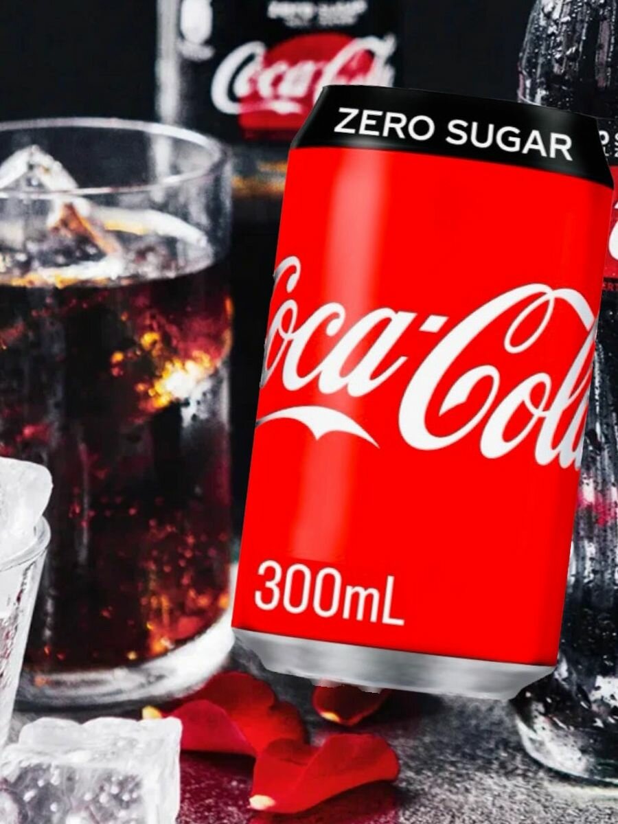 Coca-cola Zero оригинальные напитки газированные 12 шт. х 300 мл - фотография № 3