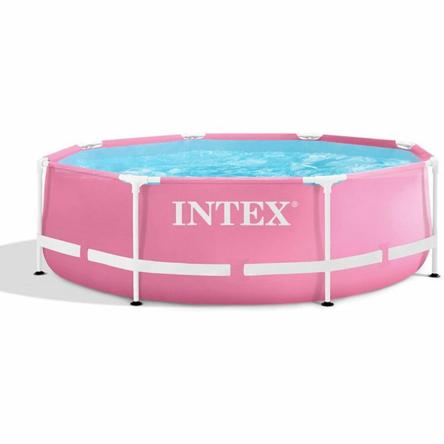 INTEX Каркасный бассейн 28290 Intex Metal Frame 244*76 см, розовый 28290