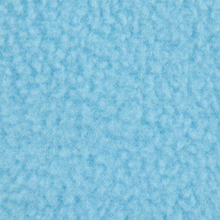 Лоскут флис, односторонний, 50 × 50 см, 190 г/м, цвет голубой №6C
