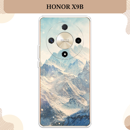 Силиконовый чехол Горы 4 на Honor X9B / Хонор X9B силиконовый чехол камуфляж 4 на honor x9b хонор x9b