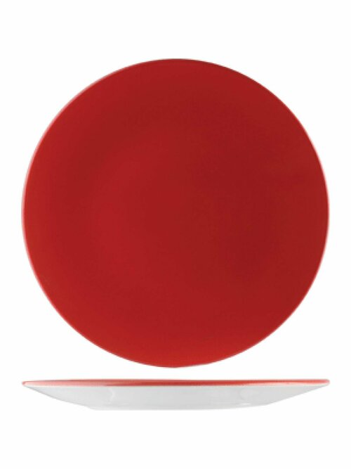 Тарелка сервировочная Steelite Firenza Red круглая, 30,5 см