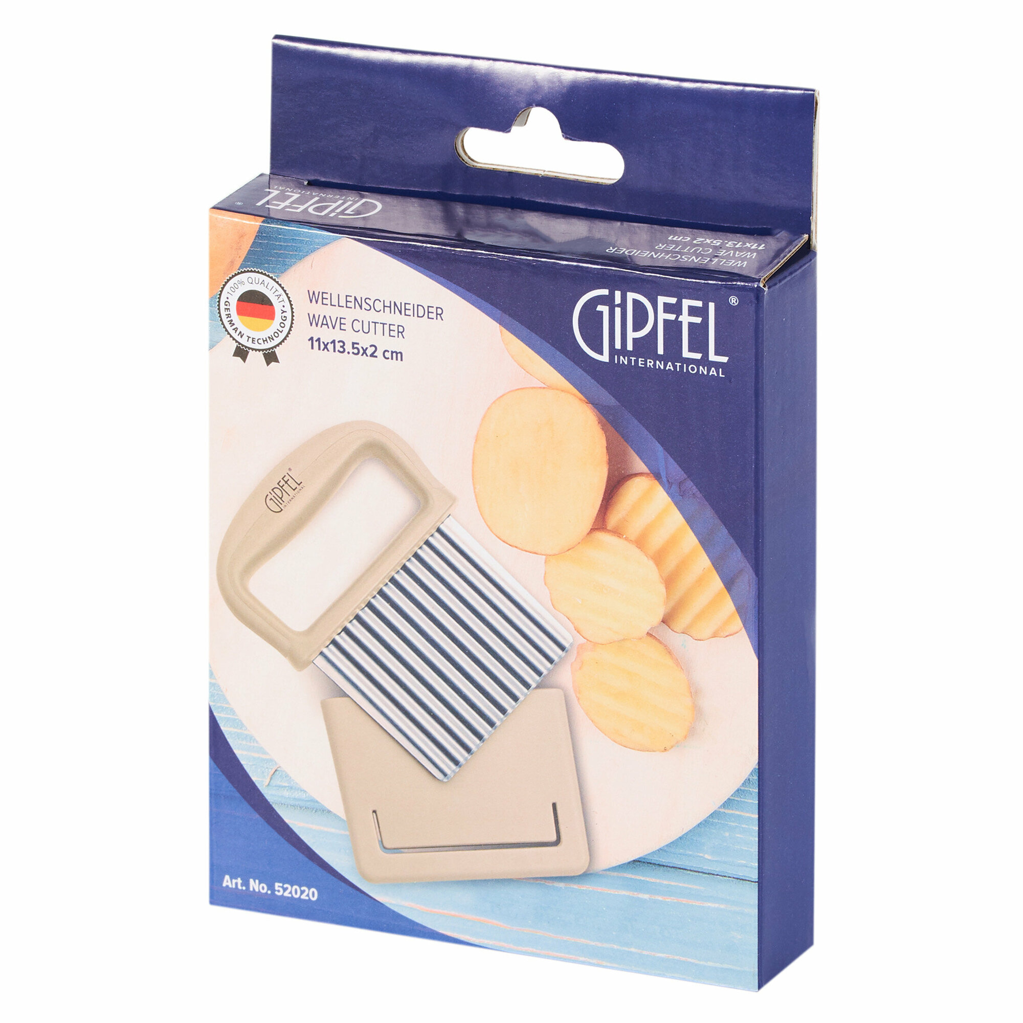 Кухонный нож для фигурной нарезки Gipfel 52020 - фото №5