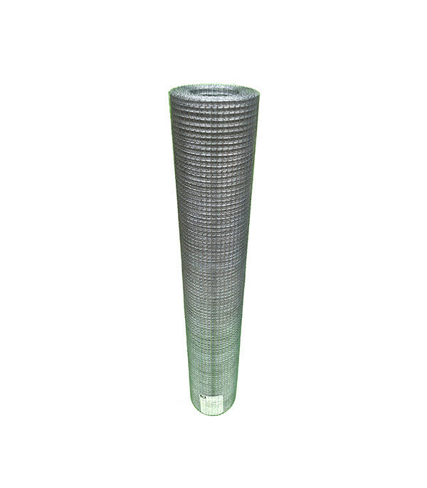 фото Сетка штукатурная сварная оцинкованная 10х10 мм d0,6 мм 1х15 м рулон