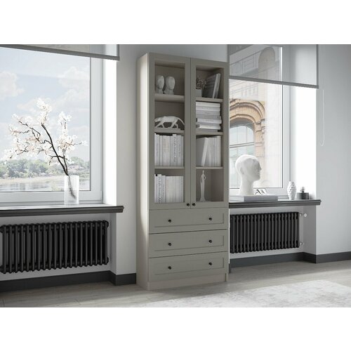 Стеллаж Билли Стольмин 39 Сантьяго фабрика «Мебель Лэнд 24» ШxГxВ 80x30x203