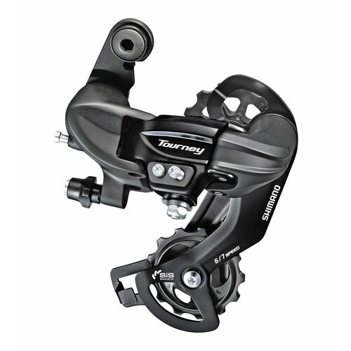 фото Переключатель задний shimano tourney, ty500, 6/7ск, крепление на петух