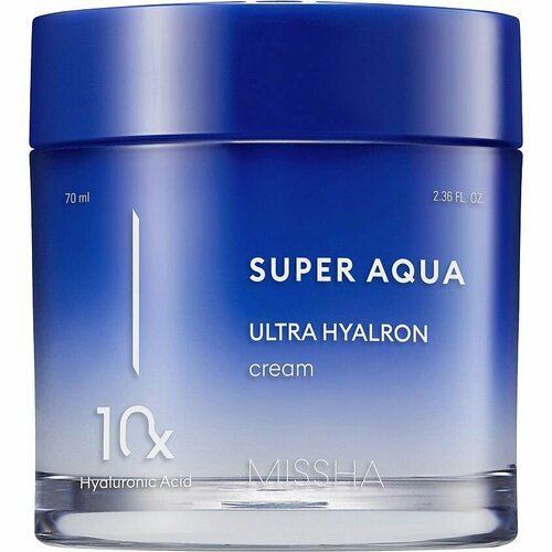 MISSHA Крем для лица увлажняющий (Super Aqua Ultra Hyalron Cream) 70 мл