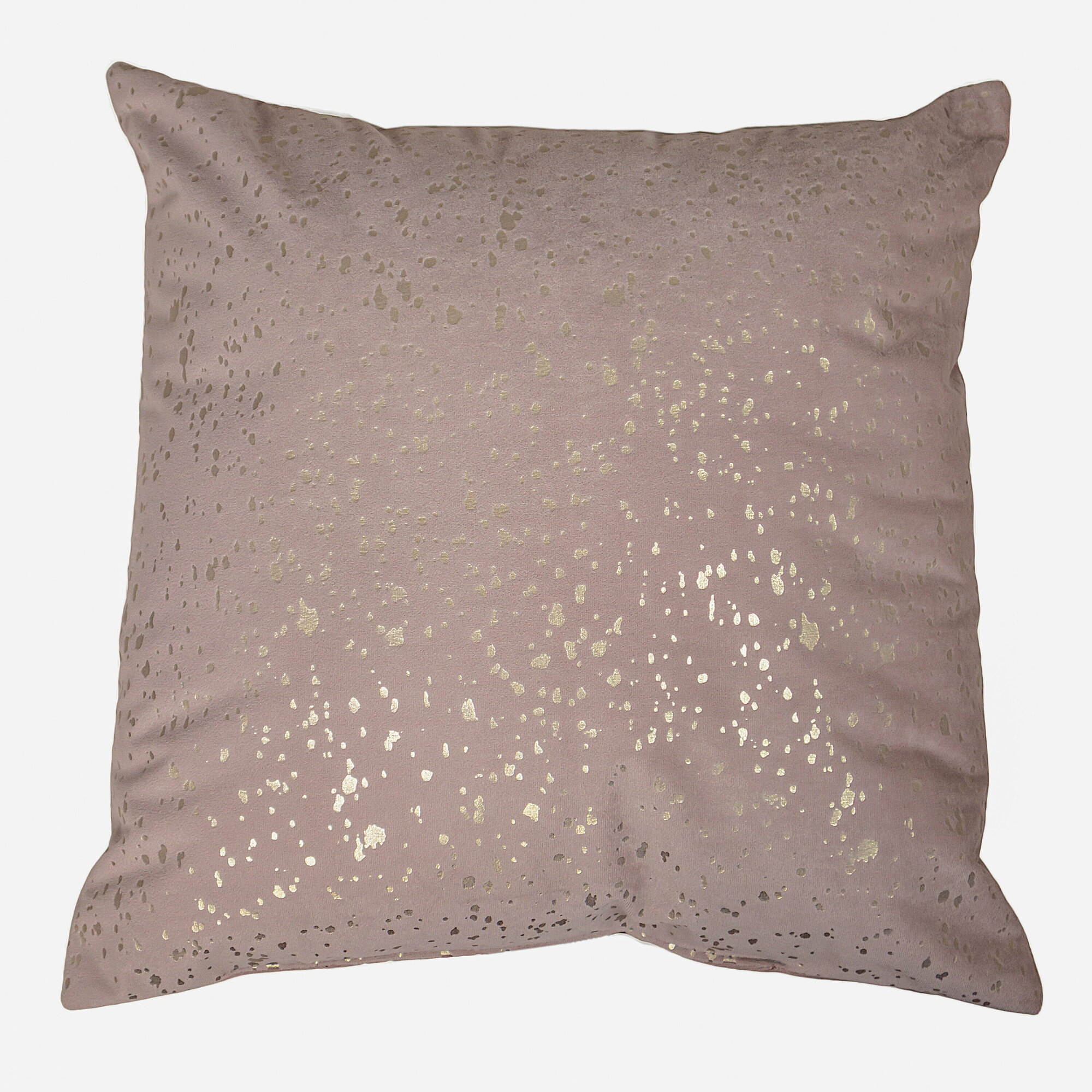 Подушка Голди 43x43 см цвет розовый иней Linen Way - фото №1