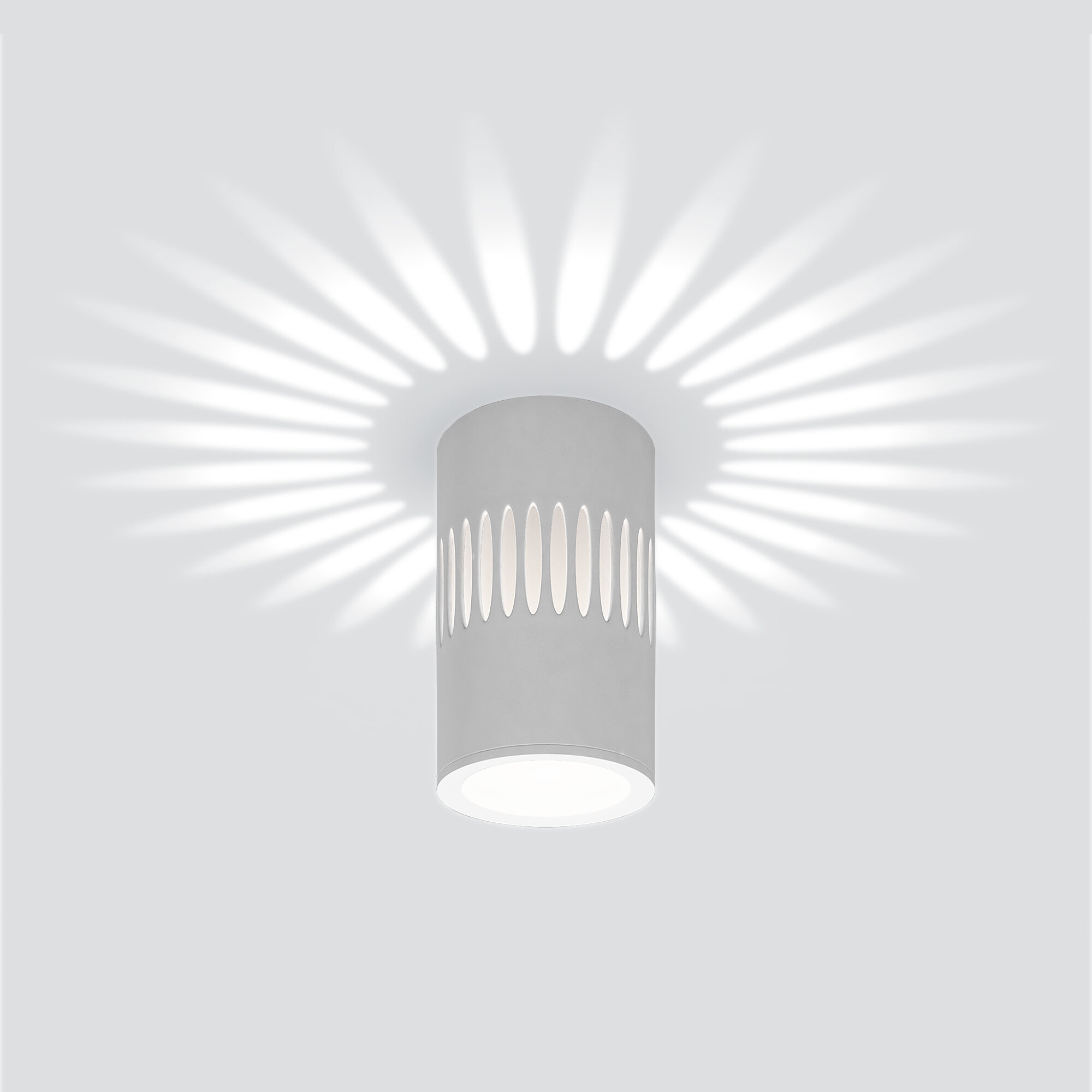 Спот / Накладной точечный светодиодный светильник с подсветкой Elektrostandard DLS026 7W 4200К белый
