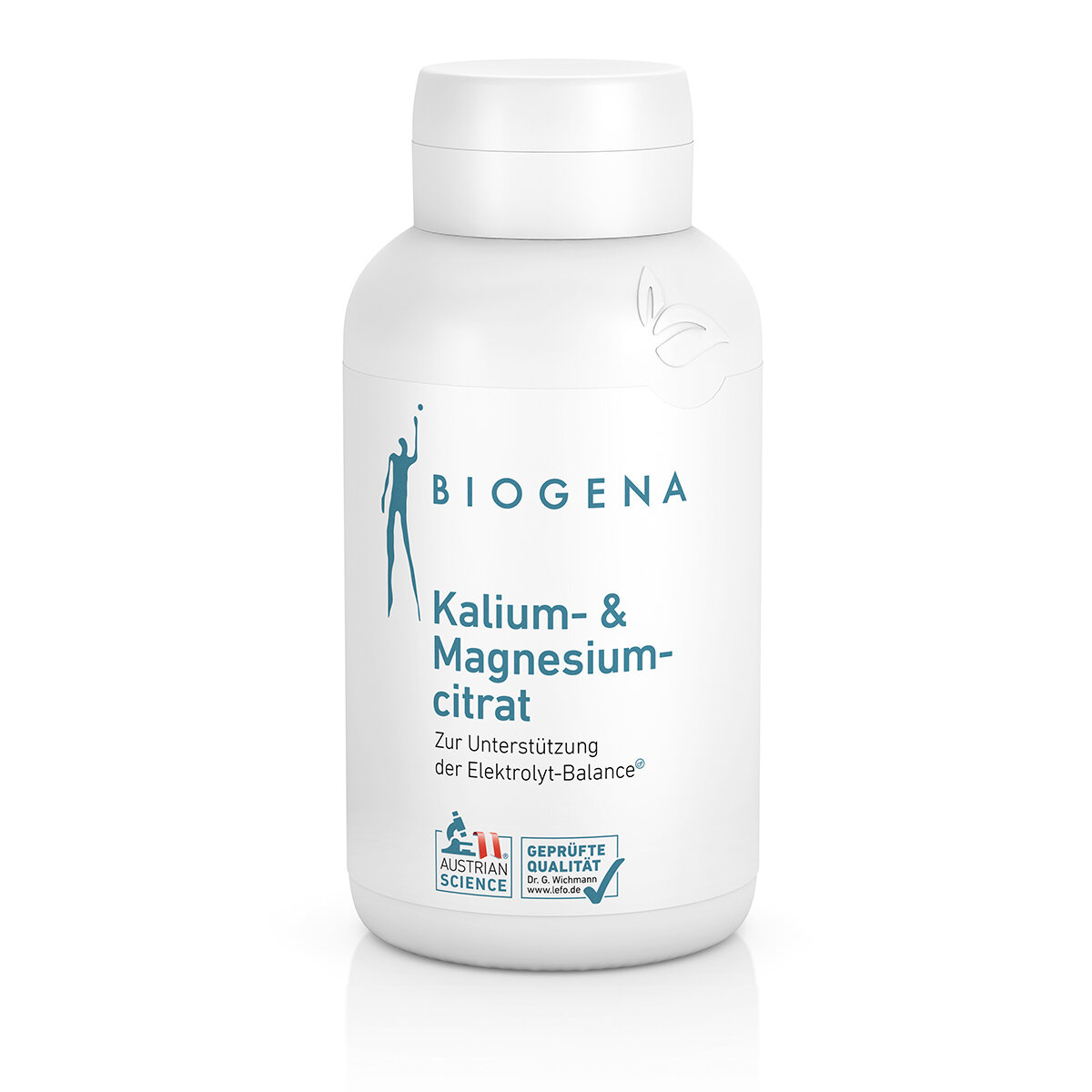 BIOGENA Биологически активная добавка к пище Калия и магния цитраты Актив / Kalium- & Magnesiumсitrat energetisiert 1010 мг