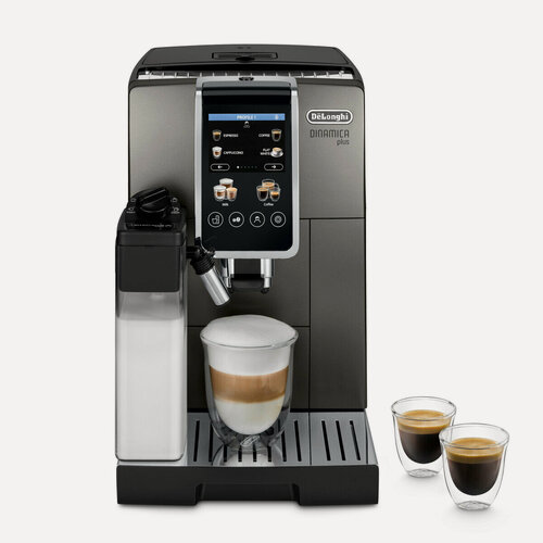 Изображение товара Кофемашина DeLonghi ECAM380.95. TB, сенсорное управление, 1450 Вт