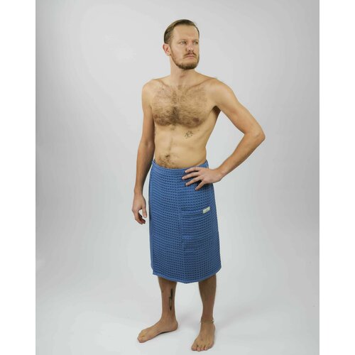 Килт мужской Чистопар 60х140см, цвет джинс банный килт хозяин бани коричневый