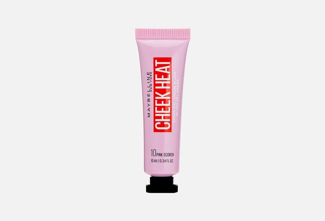 MAYBELLINE NEW YORK cheek heat румяна оттенок 10, холодный розовый