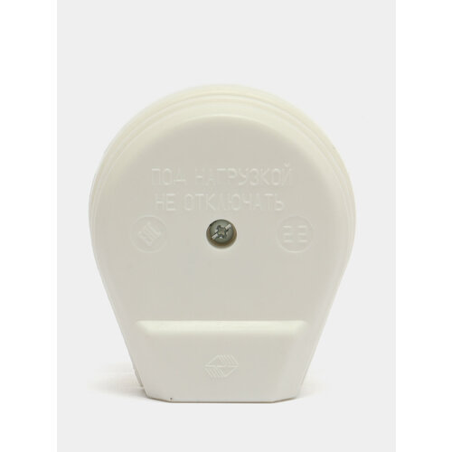 Вилка-розетка для электрической плиты 32 А 250 В 2РРЕ белая 1199₽