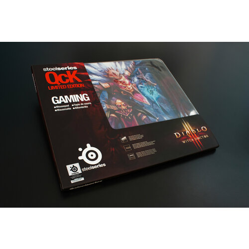 SteelSeries QcK Diablo III Witch Doctor Edition коврик для компьютерной мыши steelseries qck xxl diablo iv edition