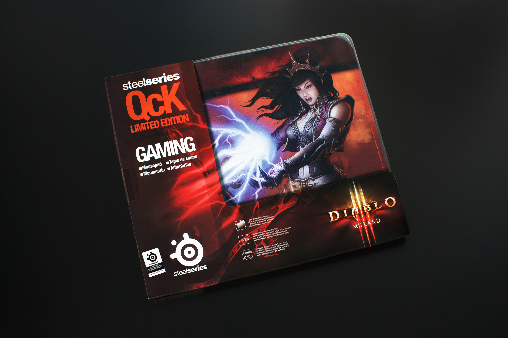 SteelSeries QcK Diablo III Wizard Edition