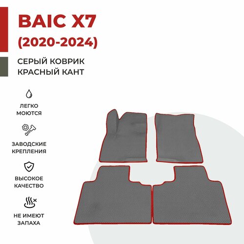 фото Автомобильные коврики eva в салон baic x7 (2020-2024) eva-profy