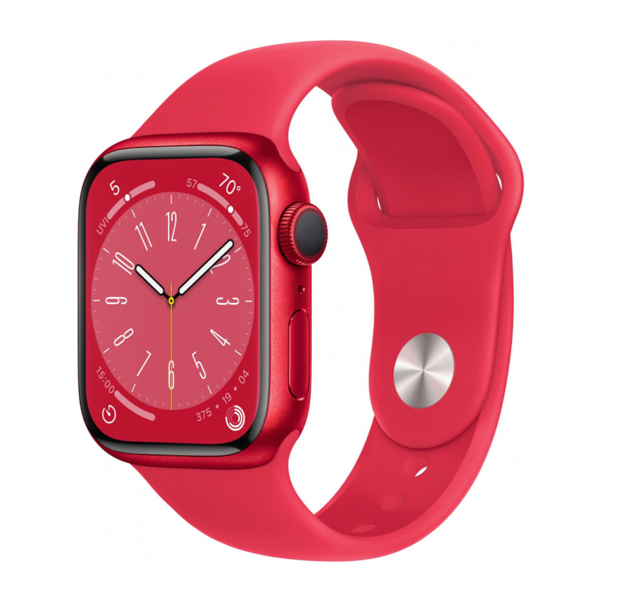 Apple Watch Series 8 45mm (PRODUCT)RED Aluminum Case with (PRODUCT)RED Sport Band (GPS) (размер S/M)