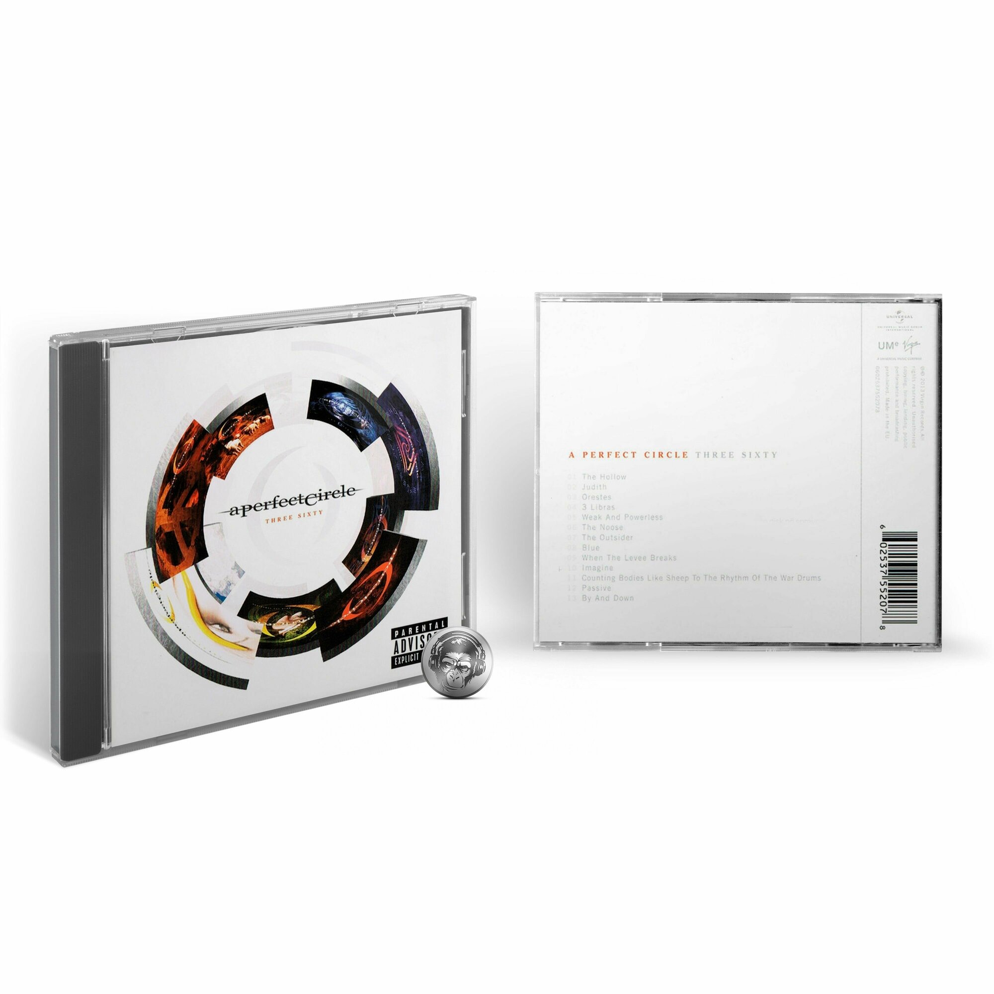 Компакт-диски, Virgin, A PERFECT CIRCLE - Three Sixty (CD) - фото №8