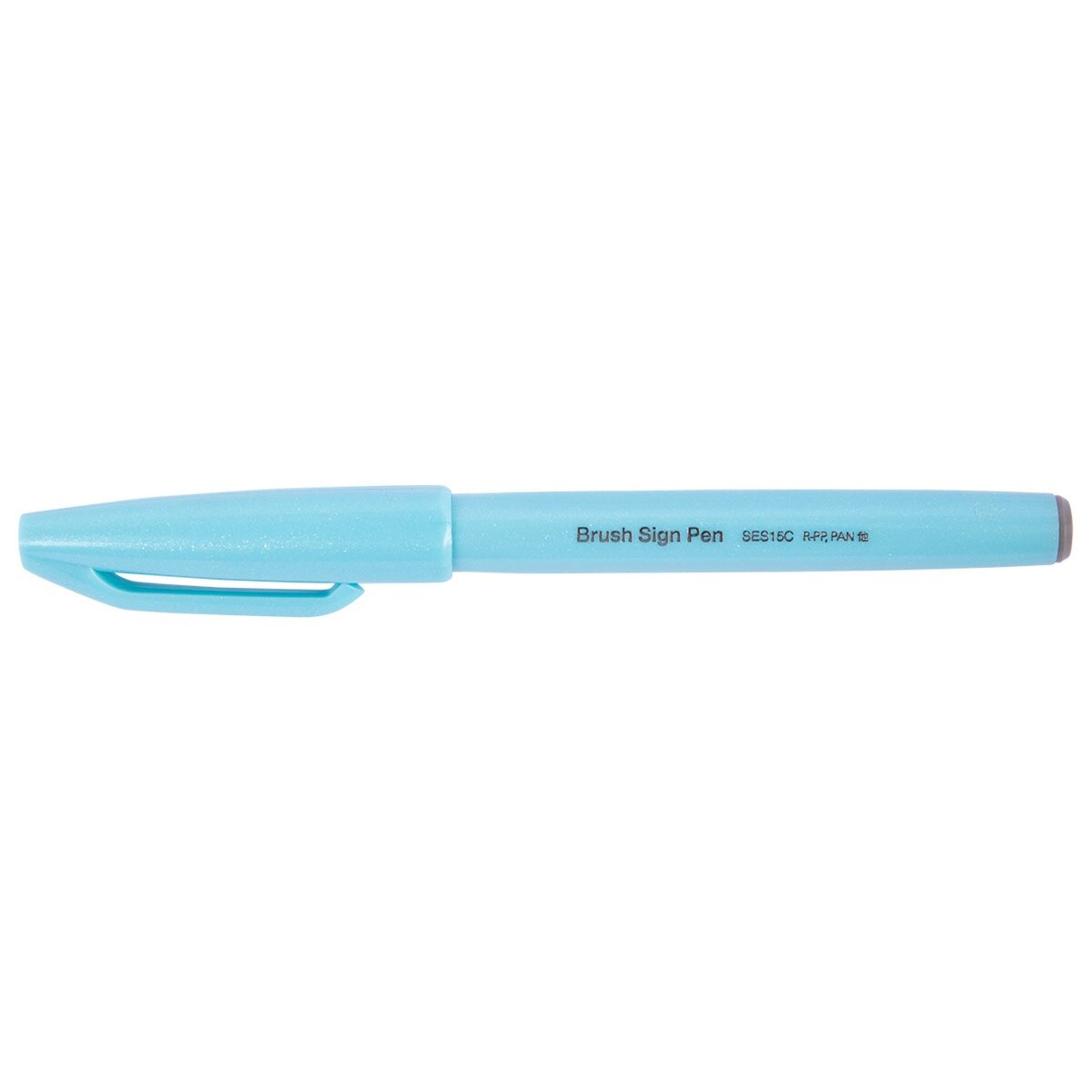 Фломастер-кисть Pentel "Brush Sign Pen", синий, 2 мм