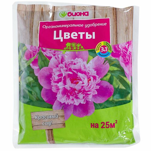 Удобрение Биона для цветов ОМУ 0.5 кг удобрение биона для цветов ому 0 5 кг