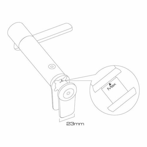 фото Ключ велосипедный birzman disc brake piston pusher, для развода тормозных колодок, поршней, bm20-dbpp