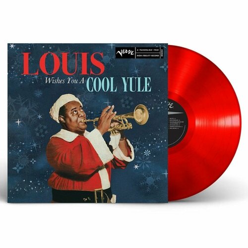 Виниловая пластинка Louis Armstrong - louis wishes you a cool yule (red) armstrong louis louis wishes you a cool yule coloured red vinyl lp спрей для очистки lp с микрофиброй 250мл набор