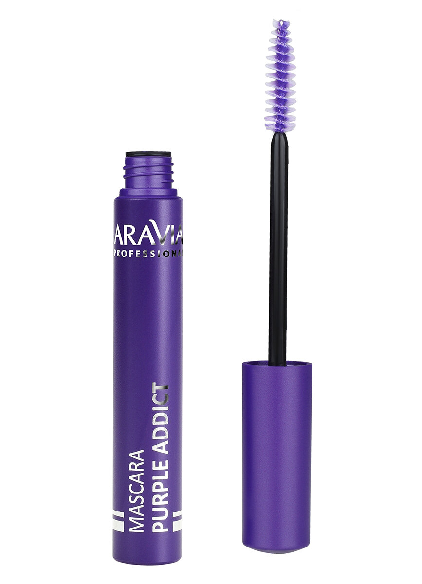 Цветная тушь для ресниц Mascara Purple 03, 11 мл ARAVIA PROFESSIONAL - фото №13