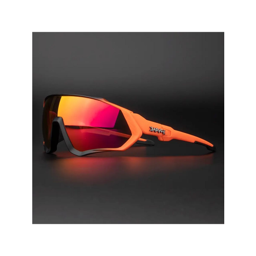 фото Солнцезащитные очки kapvoe, оранжевый, черный