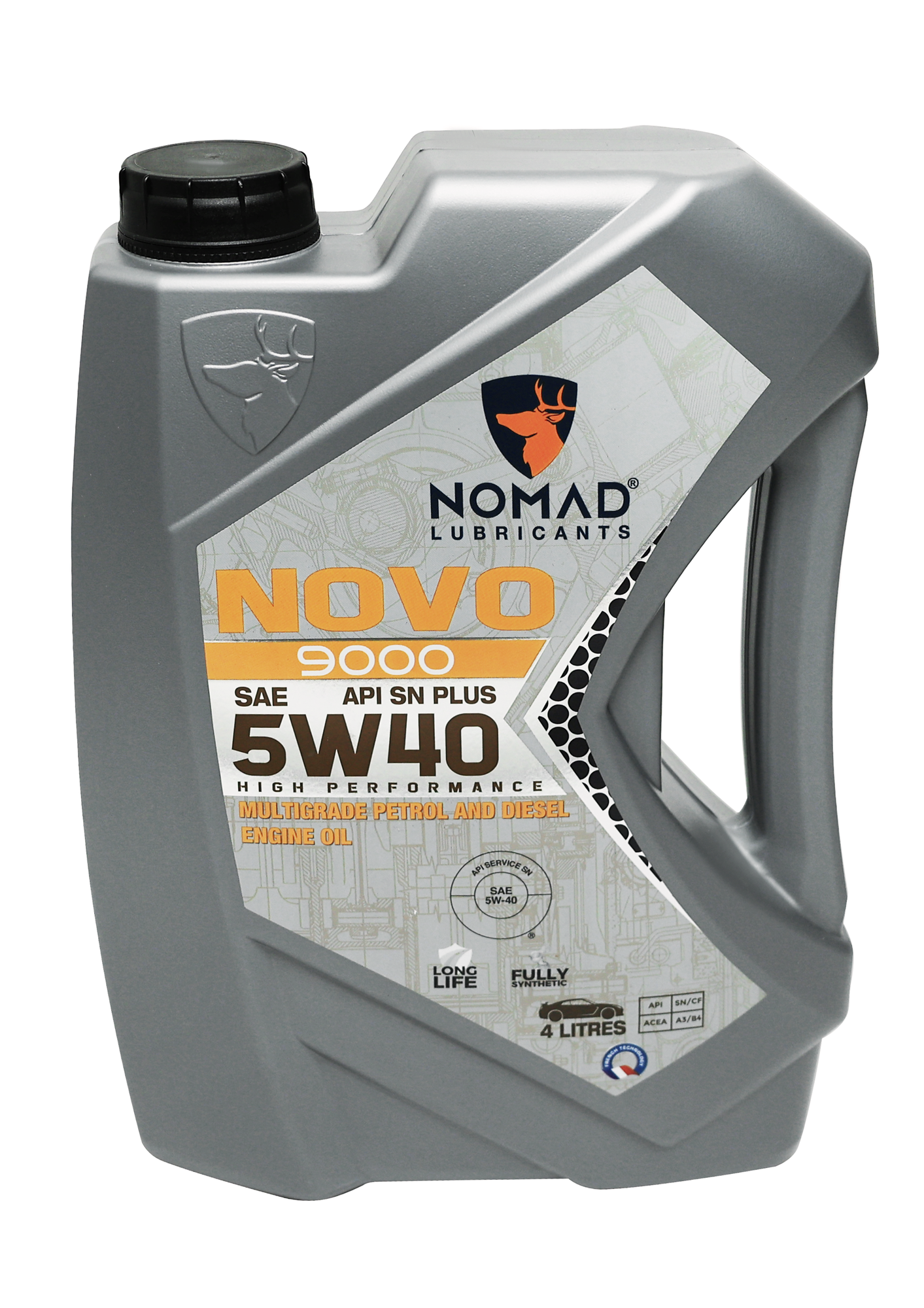 NOMAD Масло моторное NOVO 9000 5W-40 (4 л.)