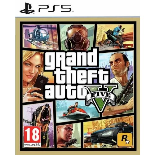Игра PS5 GTA V Grand Theft Auto ps5 игра take two grand theft auto v