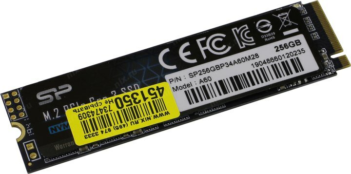 SSD накопитель SILICON POWER M-Series 256Гб, M.2 2280, PCI-E x4, NVMe - фото №20