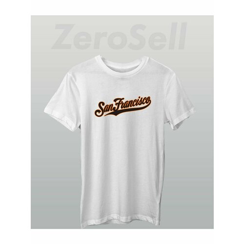 фото Футболка san francisco сан франциско, размер 4xl, белый zerosell