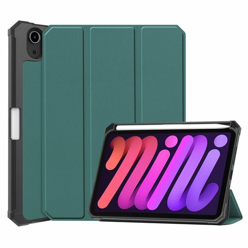 Чехол для iPad mini 6 темно-зеленый TPU