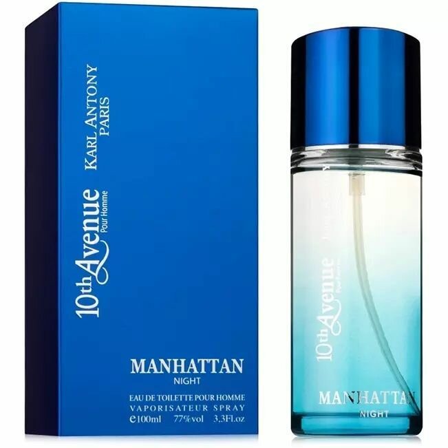 10th Avenue Karl Antony туалетная вода Manhattan Night pour Homme, 100 мл