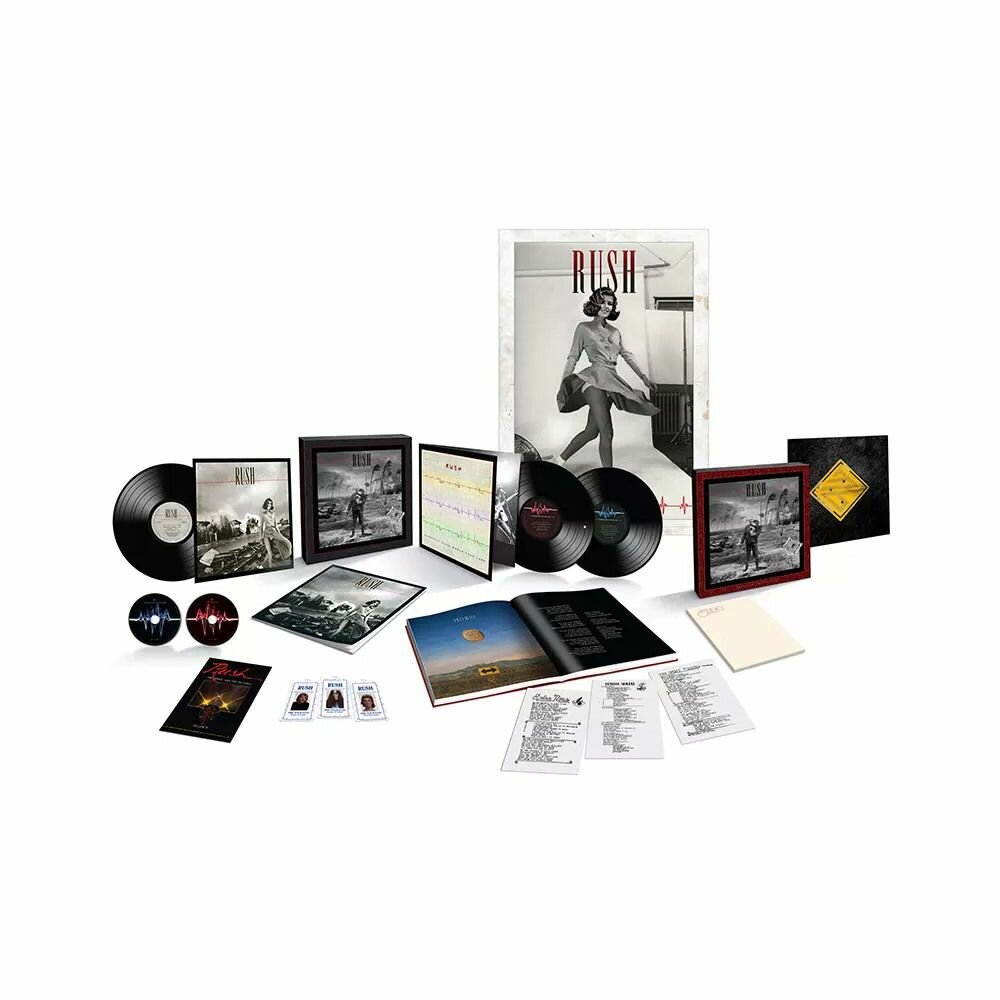 Rush - Permanent Waves (Box) 2020 Black, 180 Gram, Box, 3LP+2CD, Limited Виниловая пластинка
