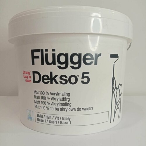 Краска интерьерная для внутренних работ Flugger Dekso 5