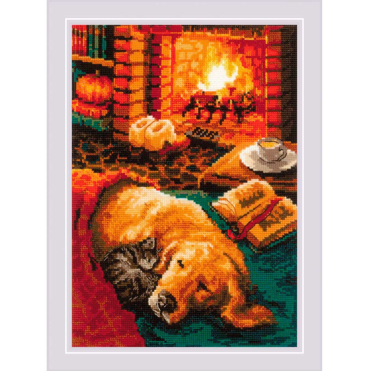 2004 "У камина" Риолис (Сотвори Сама) - фото №1
