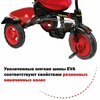 Фото #2 Велосипед трехколесный с ручкой Nika поворотное сидение, мягкие колеса арт ВДН4 Красный