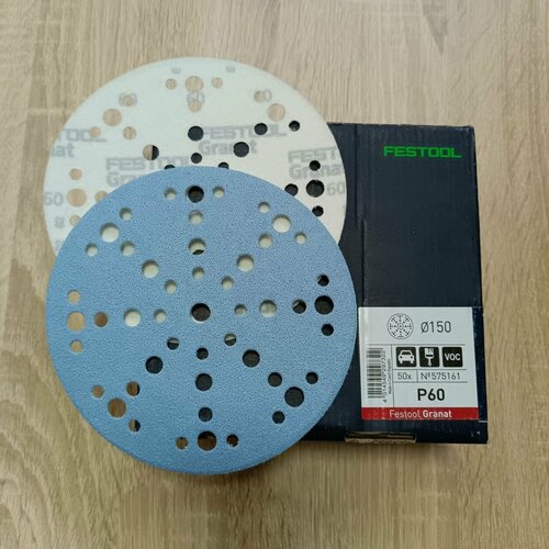 фото Шлифовальные круги granat stf d150/48 p60 gr/10 575161 - 10 festool