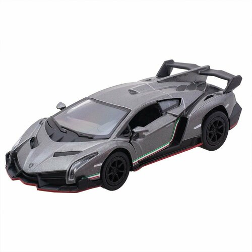 Машинка металлическая инерционная Lamborghini Veneno KT5367D 1:36 KINSMART hot wheels mini alloy toys night burnerz lamborghini huracan lp 620 2 super trofeo 1 64 metal diecast model car kids gift