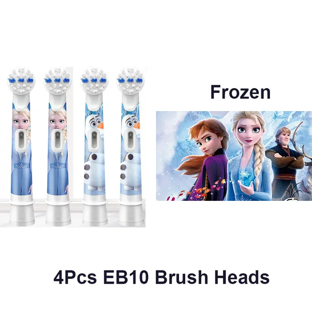 Насадка для зубных щеток Oral-B Kids EB10S 2K Frozen ll (4 шт) - фото №13
