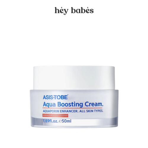 Укрепляющий крем для лица с растительными экстрактами ASIS-TOBE Aqua Boosting Cream набор успокаивающих тканевых масок для лица с растительными экстрактами asis tobe daily derma solution set